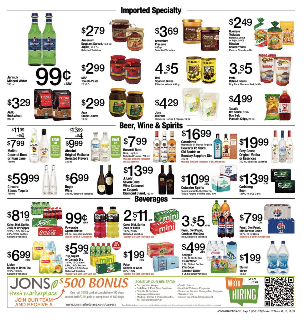 Jons current weekly ad circular