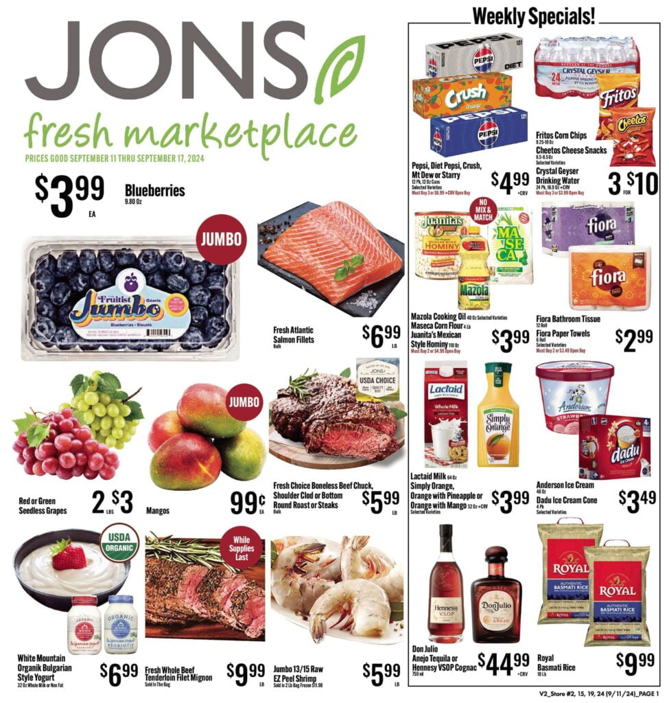 Jon's weekly ad preview