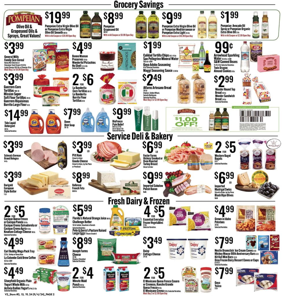 Jon's weekly ad specials