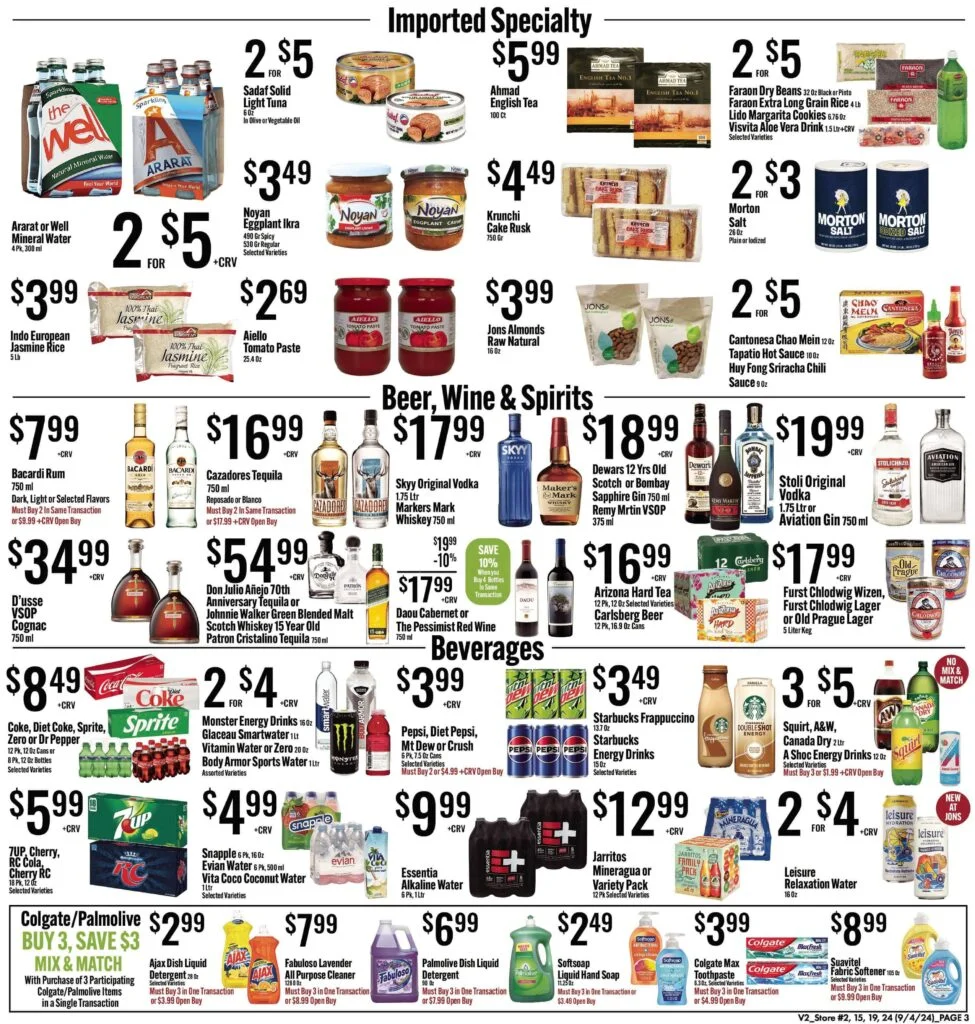 Jon's weekly ad specials