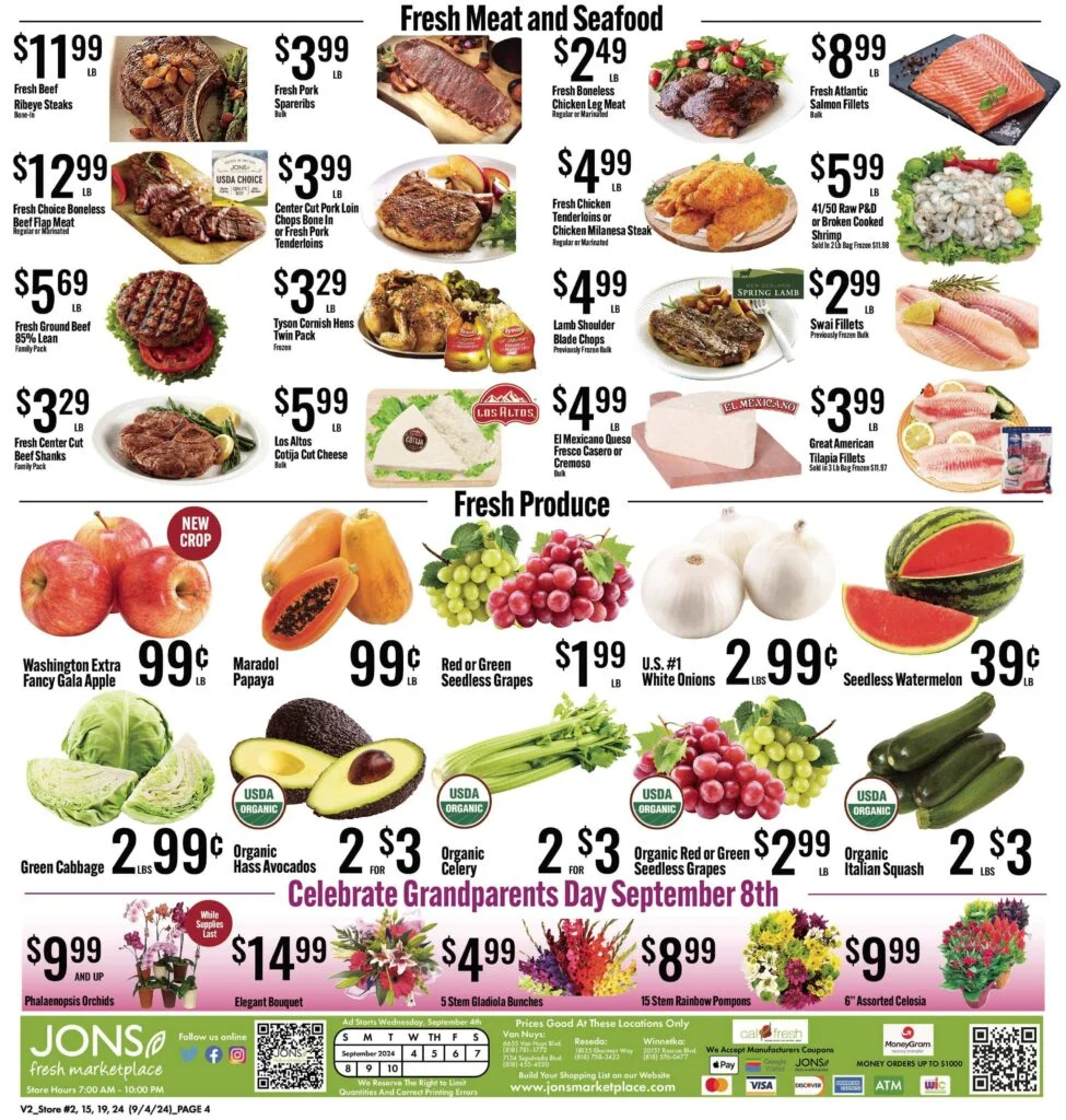 Jon's weekly ad specials