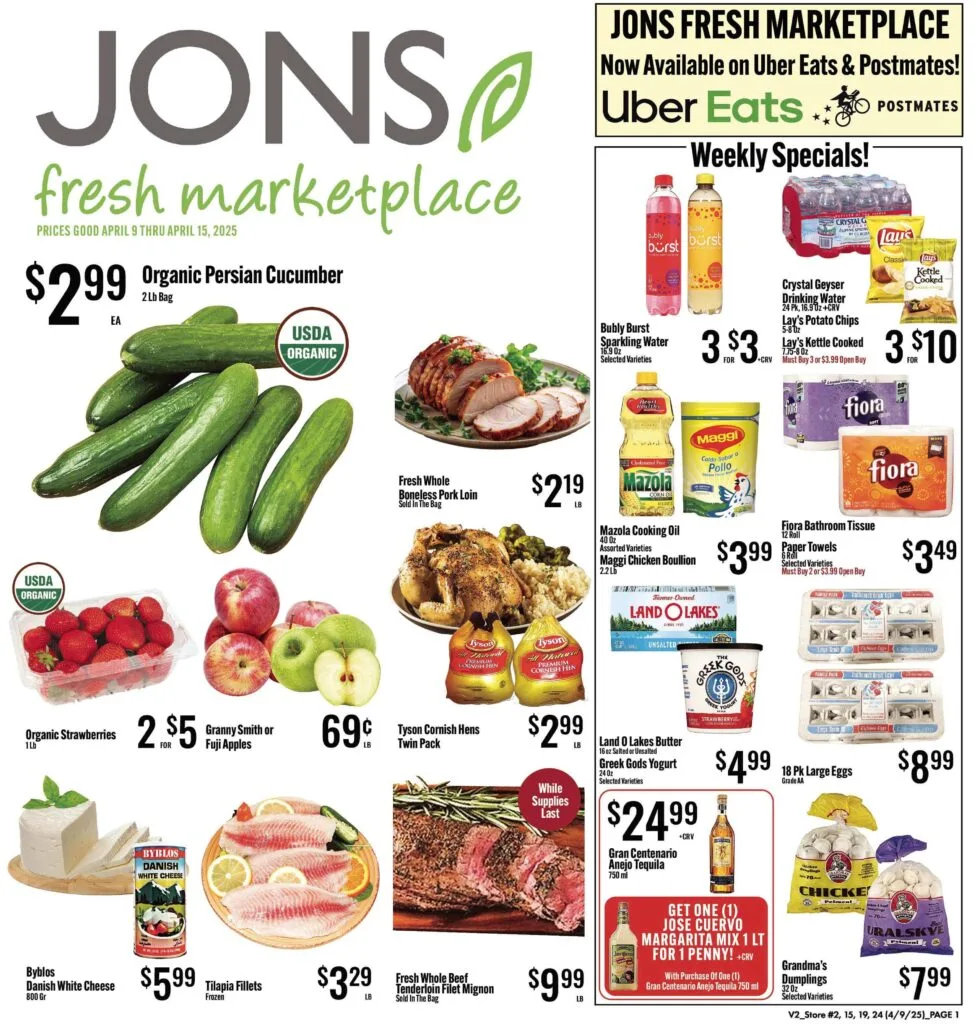 jon's market weekly ad preview