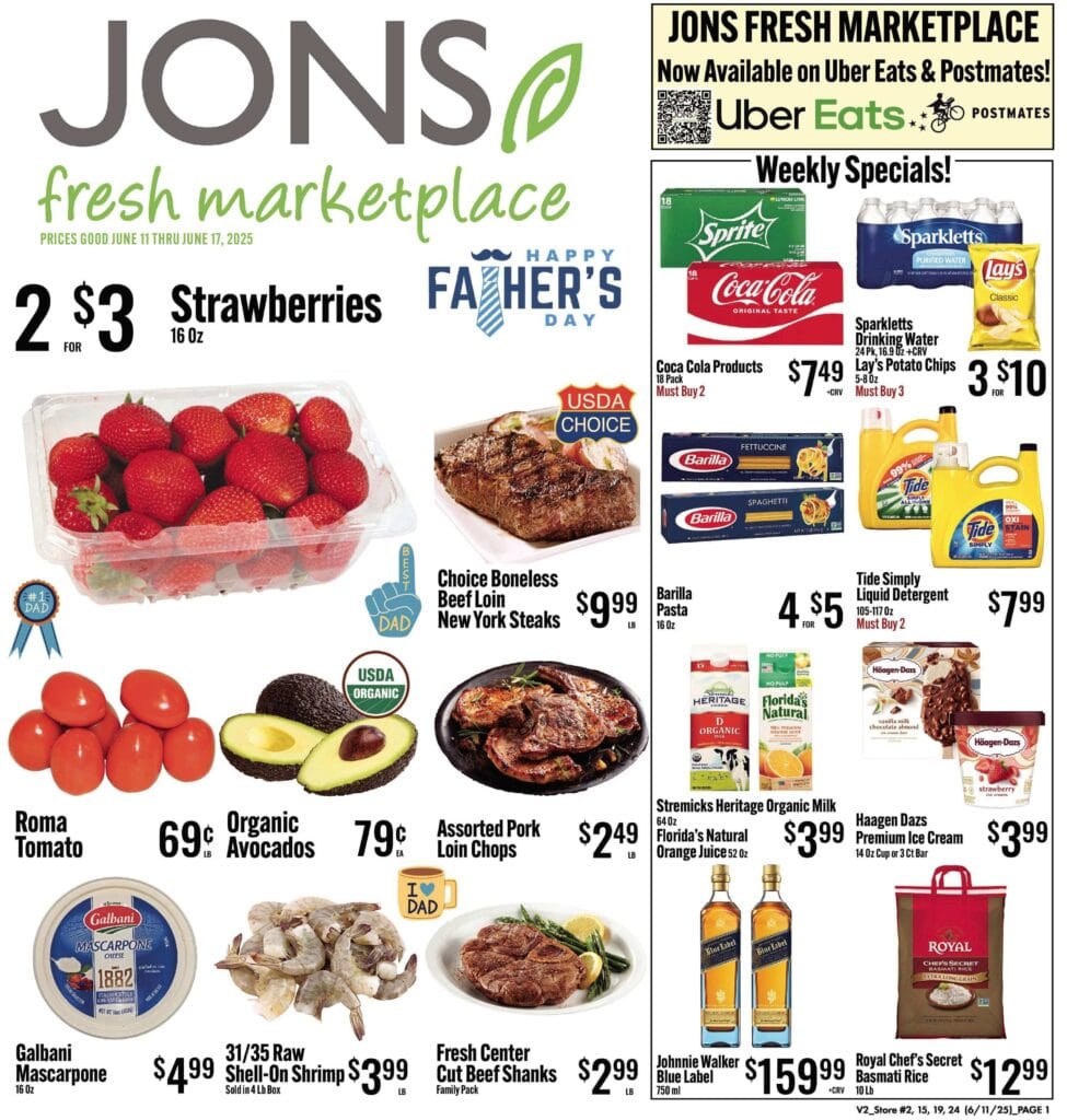 jons weekly ad